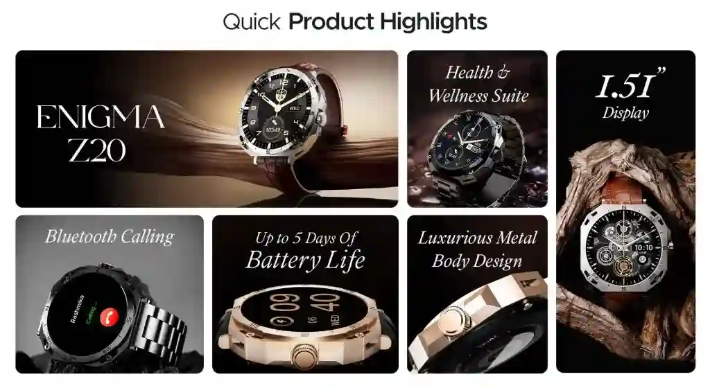 boAt Enigma Z20 highlights