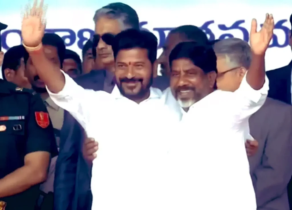 mallu bhatti vikramarka deputy cm and revanth reddy
