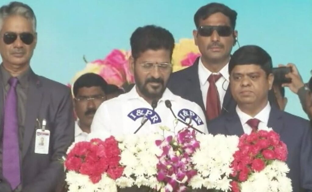 revanth reddy oath telangana chief minister