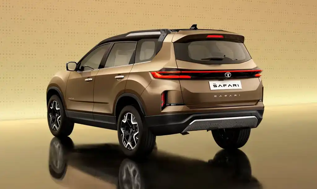 Tata Safari 2024 Rear Profile