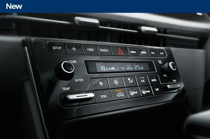 Dual zone climate control