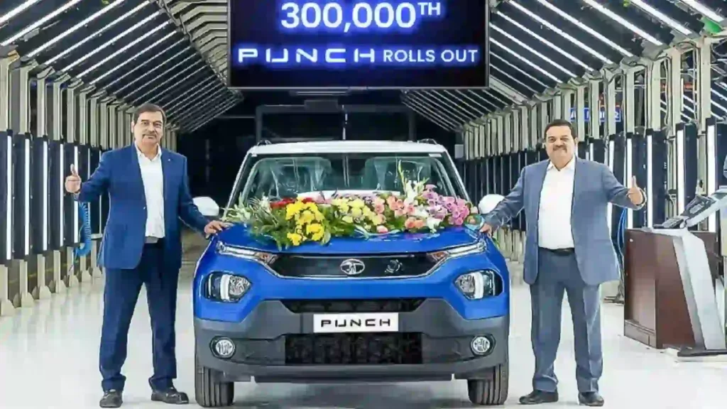 TATA Punch HIts 3 Lakhs Units Milestone