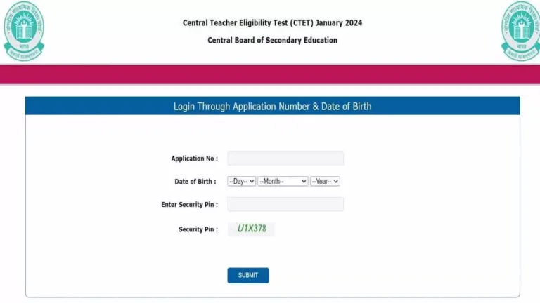 ctet admit card 2024