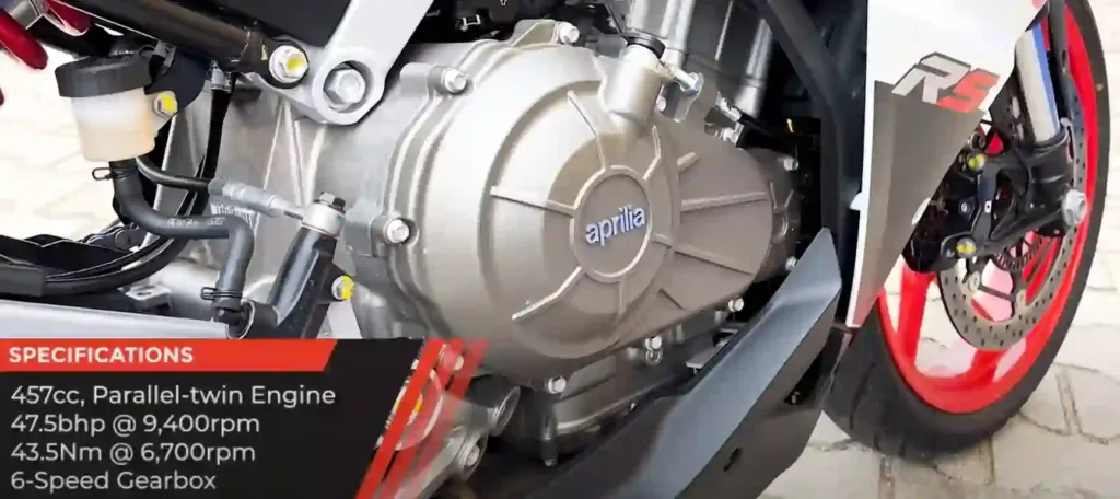RS 457 engine specs.