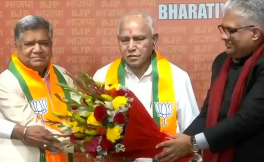 jagadish shettar rejoins bjp