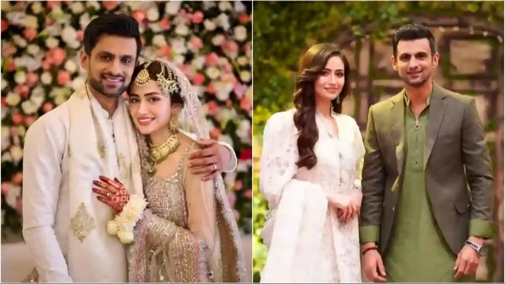 shoaib malik and sana javed