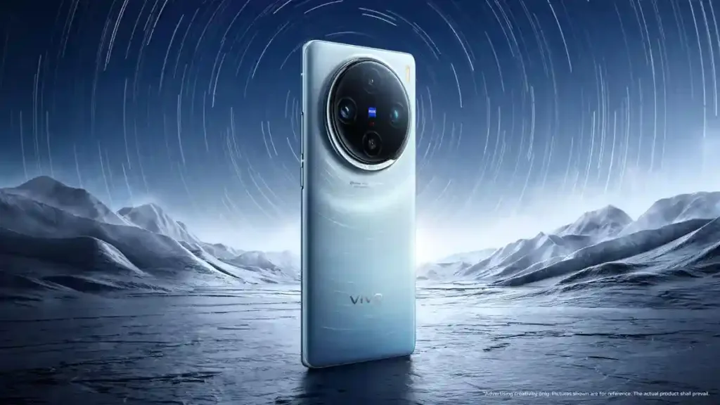 Vivo X100 Startrail Blue